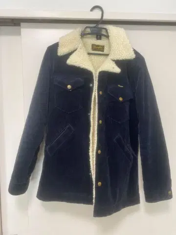 Wrangler 네이비 코듀로이 자켓