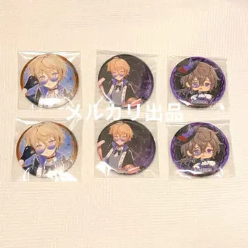 크로케스타 쿠리카쿠리 시마 린넨 캔뱃지 6개 세트