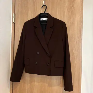 ZARA 브라운 자켓