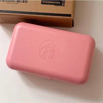 스타벅스 트래블 파우치 핑크