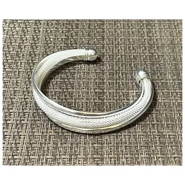 실버 925 뱅글 메쉬