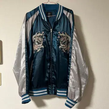 다크 블루 실버 스카잔