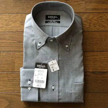 REGAL 리갈 L 긴팔 와이셔츠 셔츠 버튼 다운 셔츠 미사용 새상품