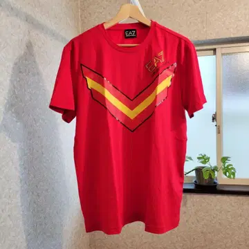 EA7 Emporio Armani T셔츠 레드 ESPANA