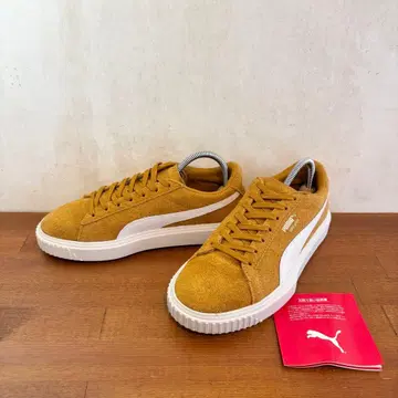 새상품급 푸마 브레이커 스웨이드 23.5cm 천연 가죽