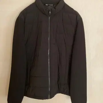 [ 새상품급 ] ZARA 충전솜 다운 니트 자켓