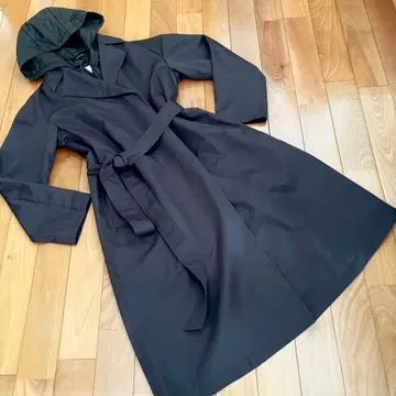 [언타이틀] 베스트 포함 트렌치코트 차콜 그레이