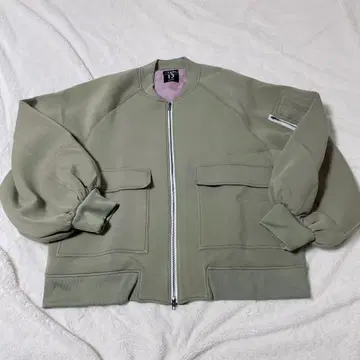 room.13 23AW 사이즈 2 블루종 MA-1 카키 핑크