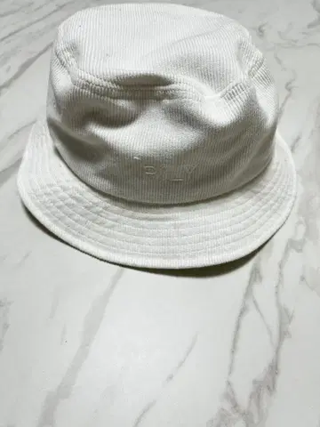 RILY 화이트 버킷 햇 L