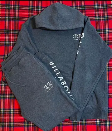 빌라봉 BILLABONG 맨투맨 셋업 XL 사이즈 다크 그레이