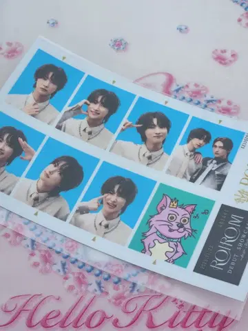 ROIROM 혼다 히로무 증명사진풍 스티커