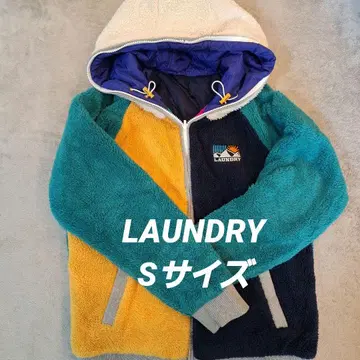 LAUNDRY 리버서블 플리스 보아 자켓 후드 부착 S 사이즈