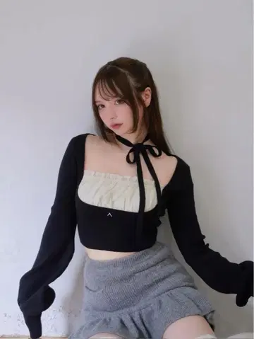 Andmary Mew frill tops