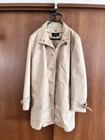 COMME CA ISM 컴시즘 베이지 코트 L 사이즈