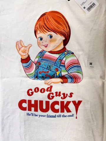 CHUCKY Good Guys 티셔츠 M사이즈 화이트