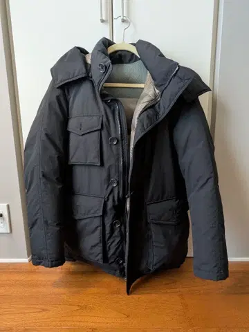 ZANTER 다운 자켓 블랙 M 사이즈