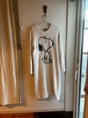 gelato pique 젤라피케 스누피 자카드 드레스 룸웨어