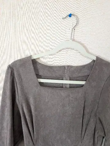 Katrin TOKYO square neck suede onepiece