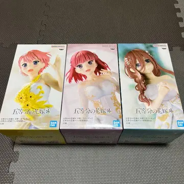 5등분의 신부 이치카 니노 미쿠 피규어 애니메이션 원화전ver.