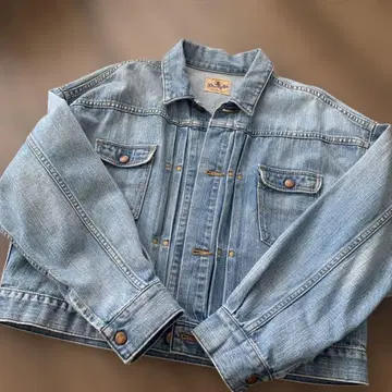 Wrangler 데님 자켓 사이즈 S 라이트 블루