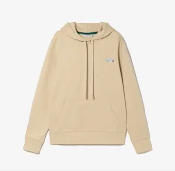 [ 미사용 새상품 ] Lacoste 라코스테 베이지 후드 부착 후드티