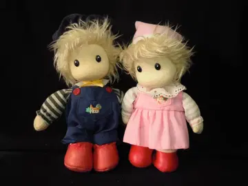 흔들리는 오르골 인형 2인 남아 (별에 소원을) & 여아 (빨간 잠자리)