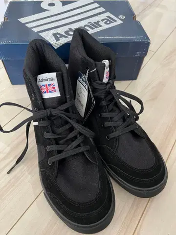 Admiral 블랙 스니커즈 28cm