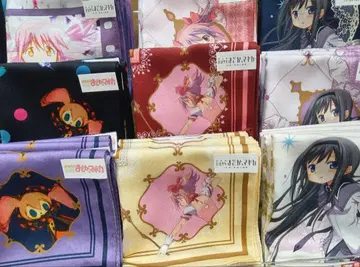 애니메이션 캐릭터 마도카 마기카 손수건 다색 전 9종 새상품 댓글 필요