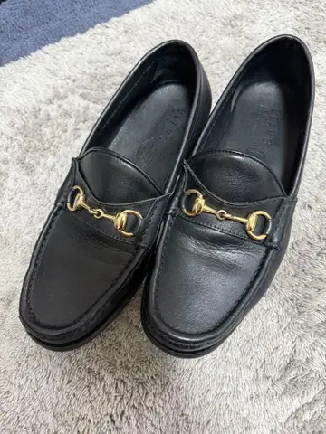 BEAMS 빔즈 비트 로퍼 블랙 25.0cm