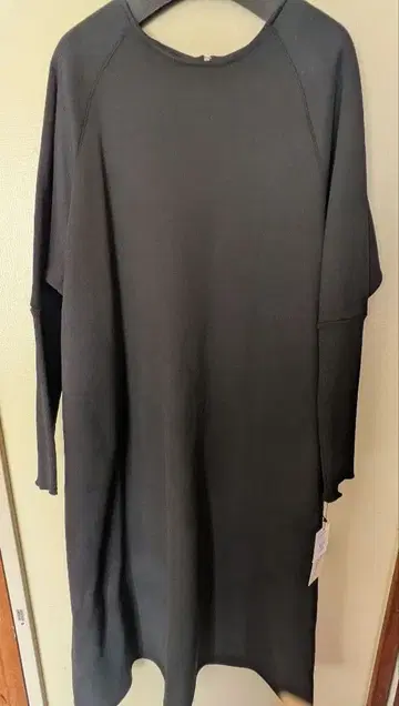 Priority 속기모 리브 맨투맨 원피스