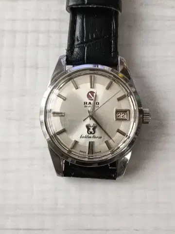 OH 완료 라도 골든 호스 30석 AT 남성용 손목시계