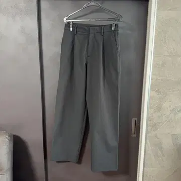 ZARA 지오메트릭 패턴 자카드 팬츠 블랙