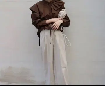 machatt 마차트 아지메 컬러 블라우스