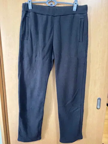 LOOPWHEELER 블랙 스웨트 팬츠 XL