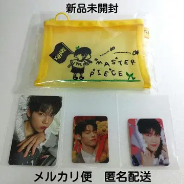 INI 기무라 마사야 메쉬 파우치 + 트레이딩 카드 세트