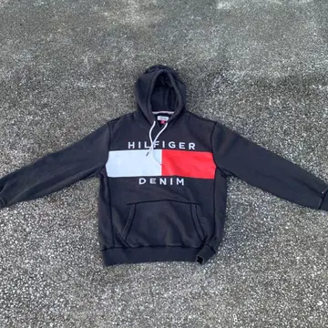 타미힐피거 데님 XL 후드티