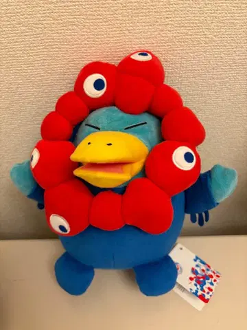 오사카 간사이 만박 미야쿠미야쿠 변신 봉제 인형 오리너구리 이코짱