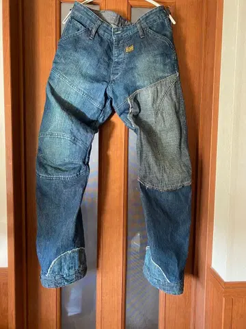 새상품급 G-STAR RAW 패치워크 데님 팬츠