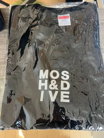 HEY SMITH MOSH&DIVE 프린트 T셔츠 L사이즈 블랙