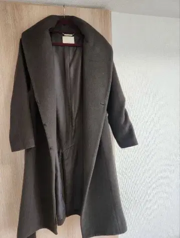 [새상품급] 개럴개런트 캐시미어 울 다크 브라운 롱 코트