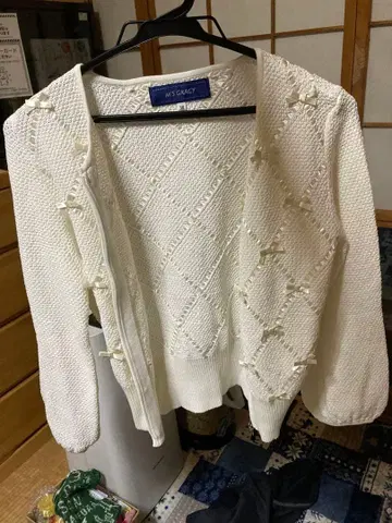 엠즈 그레이시 겉옷 화이트 가디건