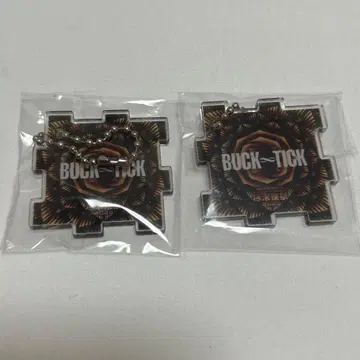 진미래제 2025 가챠 BUCK-TICK 아크릴 키링 2개 세트