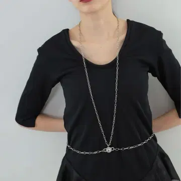 FUMIE=TANAKA / 클리어 바디 벨트