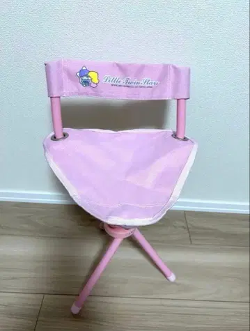 미사용품 키키라라 산리오 접이식 의자 삼각 의자 희소 레어