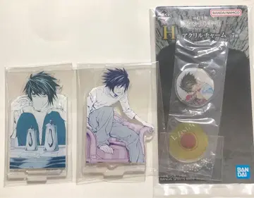 데스노트 제일복권 G상 H상 아크릴 스탠드 엘 L 3종 세트