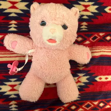 눈이 움직이는 리틀 라이브 반려동물 (곰) 핑크