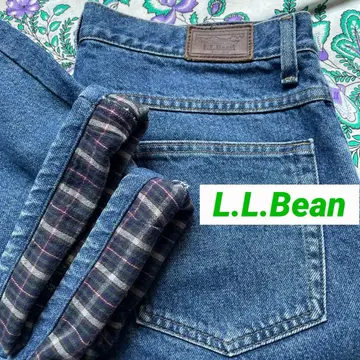 L.L.Bean 안감 플란넬 더블 엘르 데님