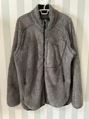 가마가츠 플리스 자켓 그레이 보아 플리스