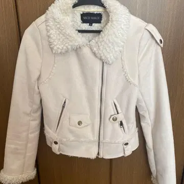 MISCH MASCH 보아 카라 부착 자켓