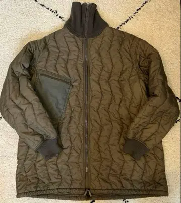 독일군 올리브 그린 퀼팅 라이너 자켓 L 사이즈 상당
